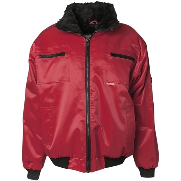Planam Winter-Piloten-Jacke »GLETSCHER« Größe L rot