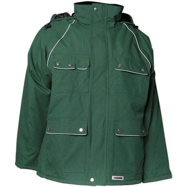 Planam Winterparka »CANVAS 320« Größe L grün