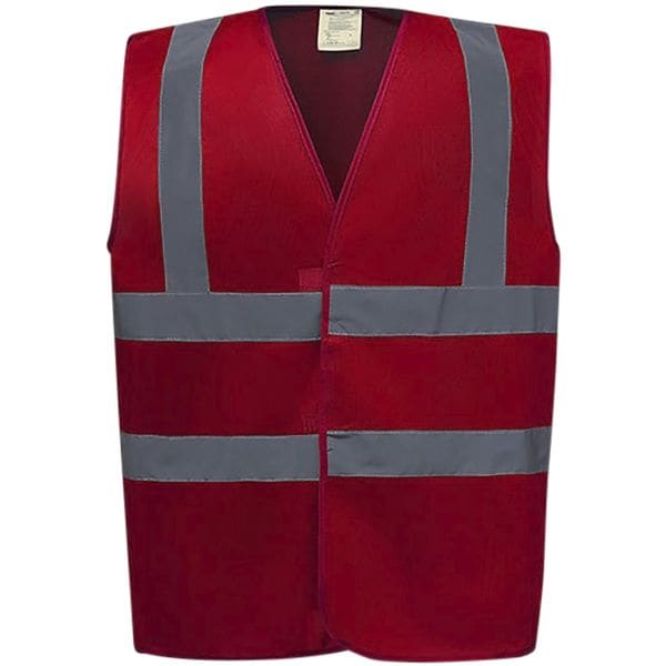 russell Warnschutz-Weste »High-Vis 2-Bands« Größe XXL rot