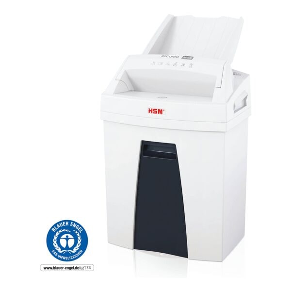 HSM Aktenvernichter »SECURIO AF100« Partikelschnitt bis 6 Blatt weiß, 22.5x62x26 cm