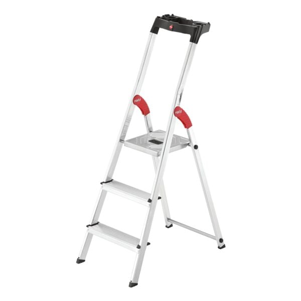 Hailo Alu-Stehleiter »L60 StandardLine« 3 Stufen silber
