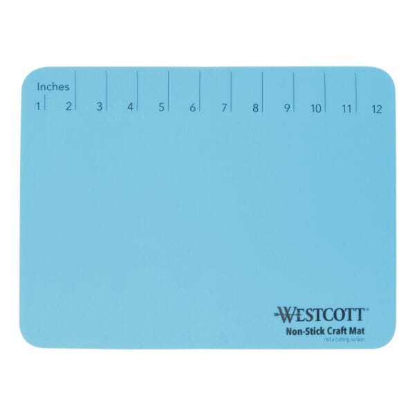 Westcott Bastelunterlage ca. DIN A4 groß blau, 22.7 cm