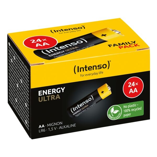 Intenso 24er-Pack Batterien »Energy Ultra« Mignon / AA / LR6, 5 cm
