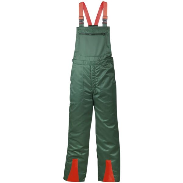 elysee Forstschutz-Latzhose mit Schnittschutz »ERLE« Größe 52 grün