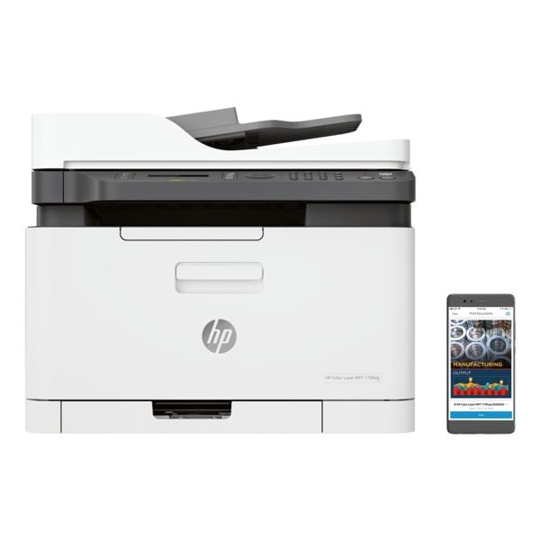 HP Multifunktionsdrucker »Color Laser MFP 179fwg« weiß, 40.6x34.4x36.3 cm