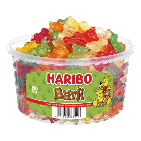 Haribo Fruchtgummi-Box »Bärli« 150 Stück gelb
