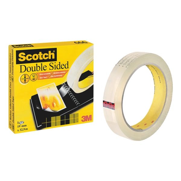 Scotch Doppelseitiges Klebeband 19 mm, 1.9 cm
