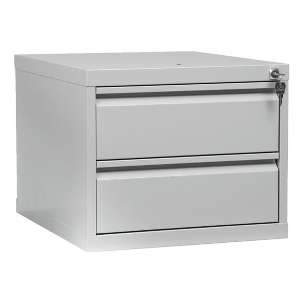 Gürkan Unterbaucontainer für Werkbänke grau, 46x38x55 cm