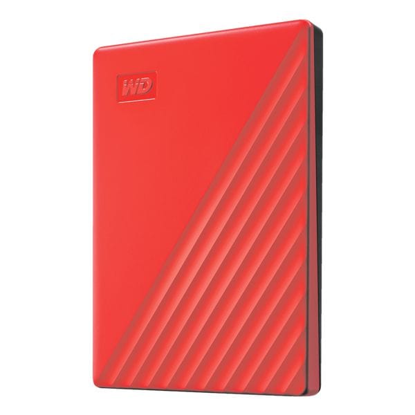 WD Externe Festplatte »My Passport™« 2 TB rot, 7.5x1.115x10.72 cm