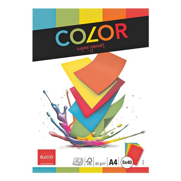 ELCO Farbiges Briefpapier »COLOR«