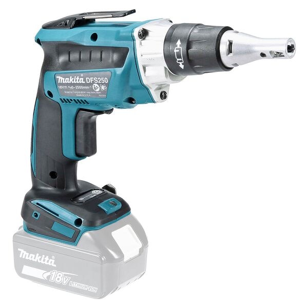 makita Akku-Schnellbauschrauber »DFS250Z« türkis