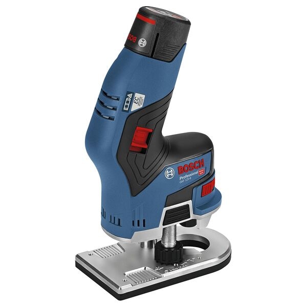 BOSCH Akku-Kantenfräse »GKF 12V-8 Professional« mit L-BOXX und 2 Akkus