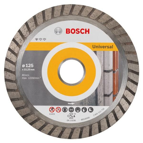 BOSCH Diamanttrennscheibe »Standard for Universal Turbo« Ø 230 mm grau