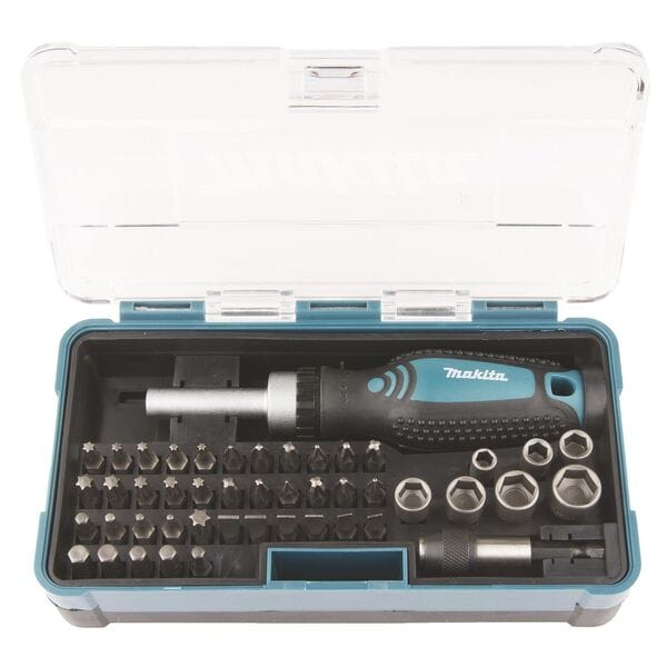 makita 47-teiliges Ratschen- und Bit-Set
