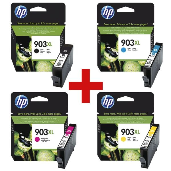 HP Tintenpatronen-Set »3HZ51AE« HP 903XL schwarz
