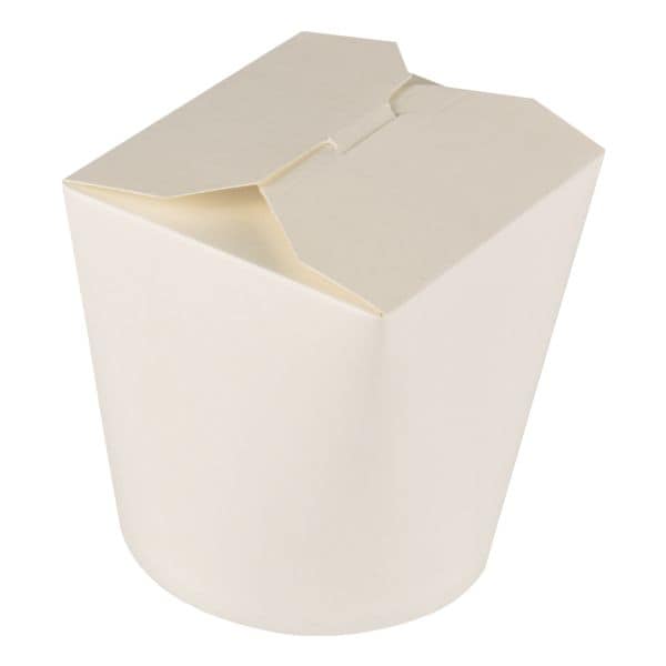 Papstar Einweg-Pasta-Boxen »pure«, 750 ml, 50 Stück weiß, 10x10x8.5 cm