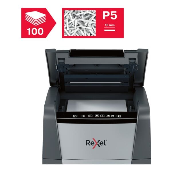 Rexel Aktenvernichter »Optimum AutoFeed+ 100M« grau, 22x53x43 cm