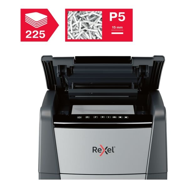 Rexel Aktenvernichter »Optimum AutoFeed+ 225M« grau, 23x80.6x46.5 cm