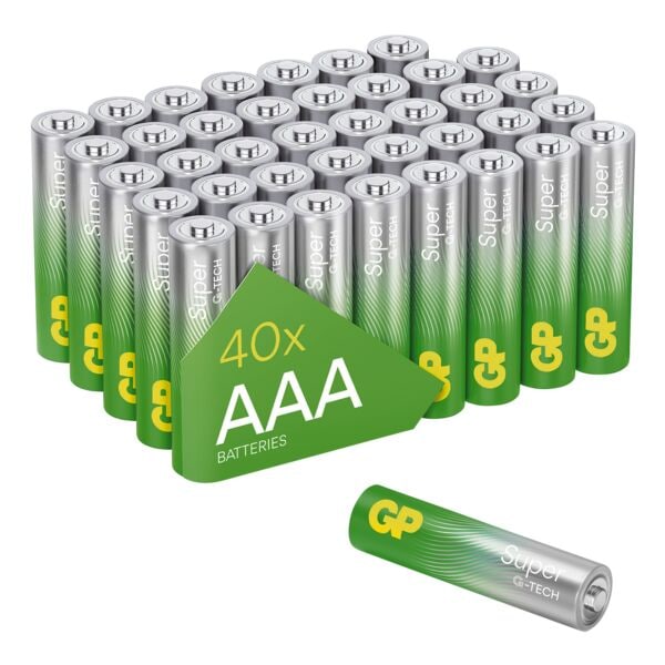 GP Batteries 40er-Pack Batterien »Super Alkaline« Micro/ AAA / LR03