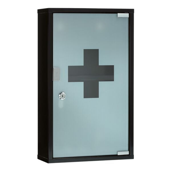 First Aid Only Verbandschrank »P-10202 00« ohne Füllung schwarz, 30x50x12 cm