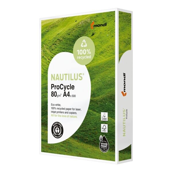 Mondi Business Paper Recycling Kopierpapier »Nautilus ProCycle« weiß