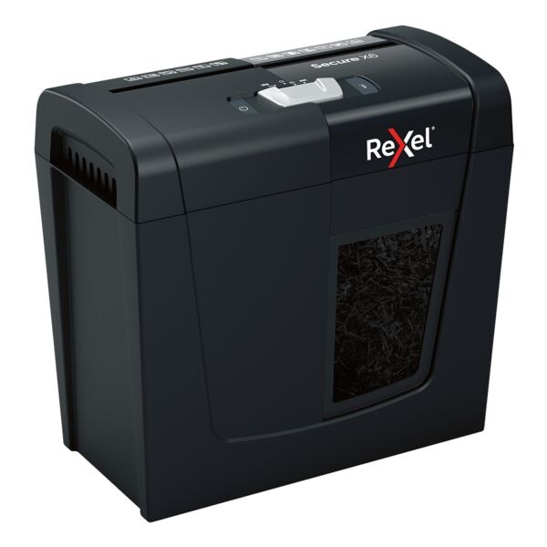 Rexel Aktenvernichter »Secure X6« schwarz, 17.9x35.4x27.7 cm