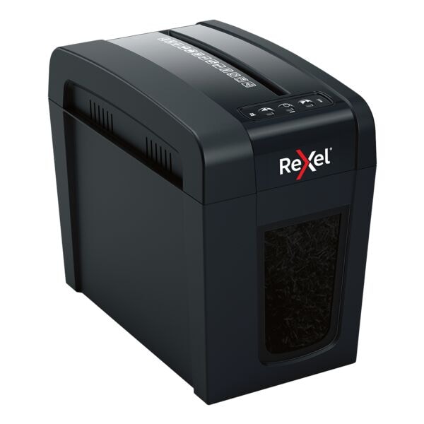 Rexel Aktenvernichter »Secure X6-SL Slimline Whisper-Shred« schwarz, 20.4x35.5x35.1 cm