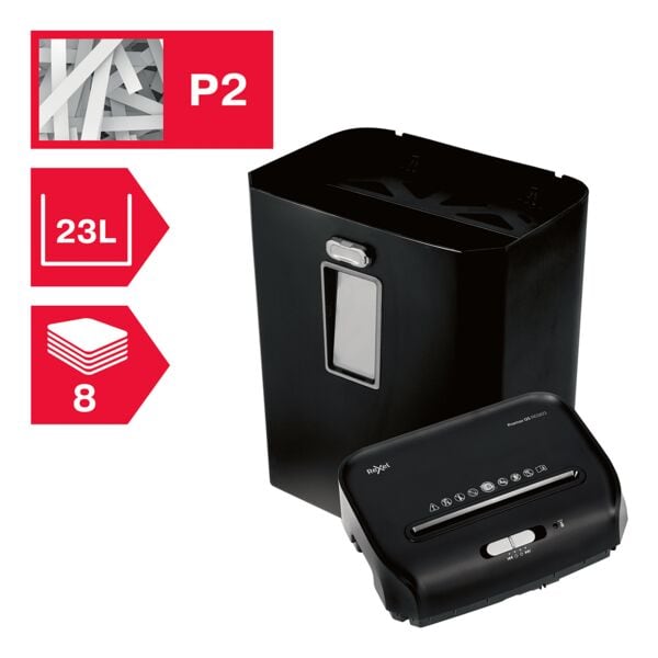 Rexel Aktenvernichter »ProMax RES823» P-2 schwarz, 22x46x24 cm