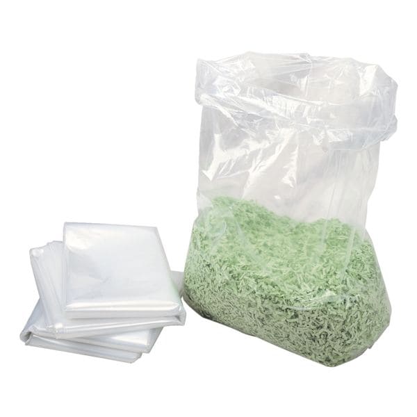 HSM 10er-Pack Auffangbeutel für Aktenvernichter - 48 Liter transparent