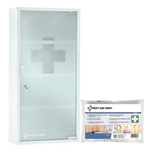 First Aid Only Verbandschrank »P-10203-13157« mit DIN 13157 Füllung weiß, 30x60x12 cm
