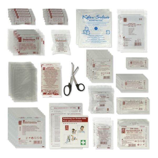 First Aid Only Nachfüllung Erste-Hilfe-Koffer DIN 13169 weiß, 30x23.2x8.4 cm