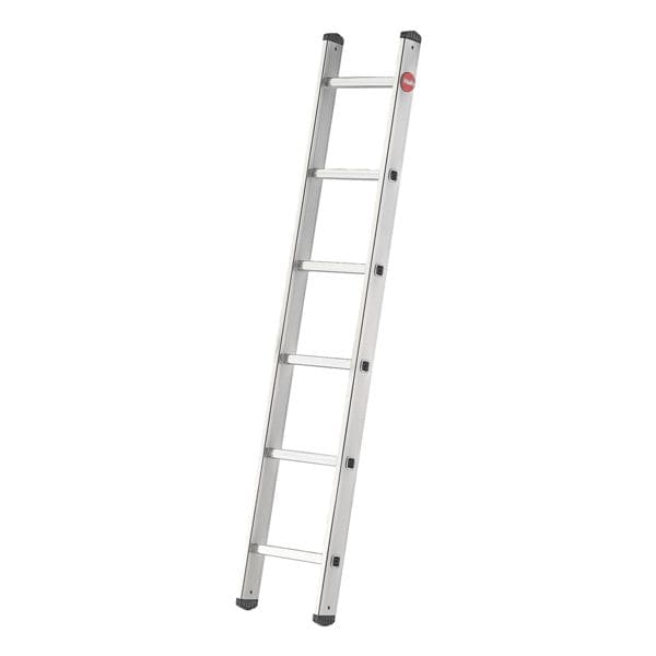 Hailo Aluminium-Anlegeleiter »S60 Profistep Uno« 6 Sprossen grau