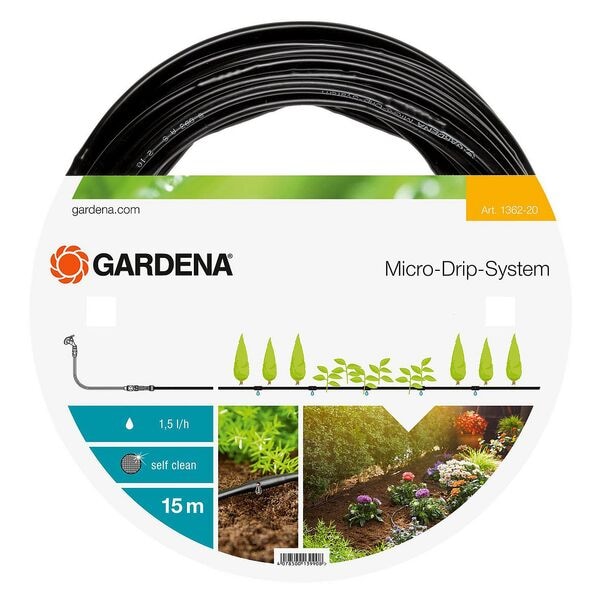 GARDENA Micro-Drip-System Tropfrohr oberirdisch 4,6 mm (3/16')
