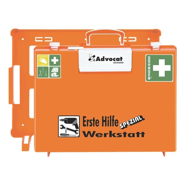 ALUDERM Erste-Hilfe-Koffer »Advocat MT-CD Werkstatt«, 40x30x15 cm