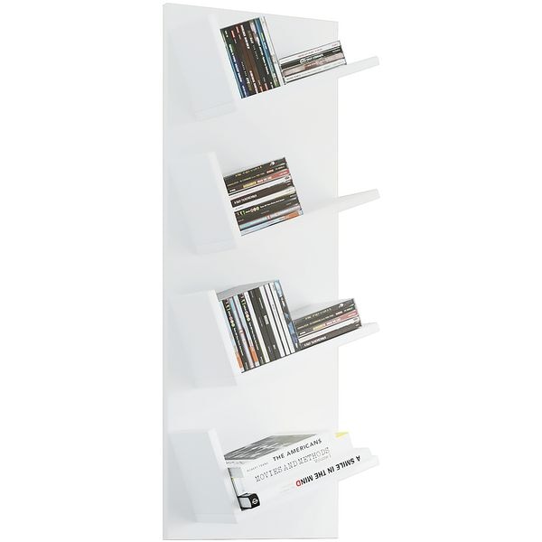 VCM Morgenthaler Bücher-/CD-Regal »Lansi« weiß, 33x90x16 cm