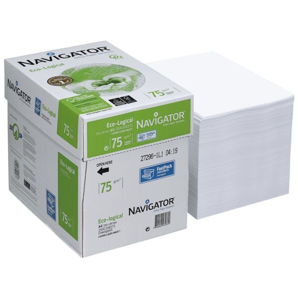 Navigator Kopierpapier »Eco-Logical« DIN A4 Maxi-Box weiß