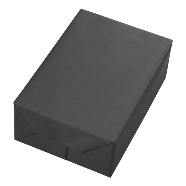 JUNG Geschenkpapier »Vollton« schwarz, 50 cm