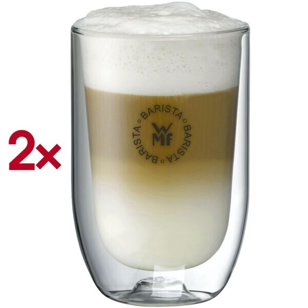 WMF 2-teiliges Latte Macchiato Set »Barista« braun