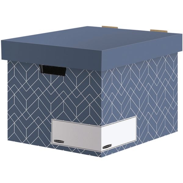 Bankers Box System 5er-Pack Archivboxen »Bankers Box Décor« schieferblau 34,0 x 39,0 x 29,1 cm, 34x29.1x39 cm