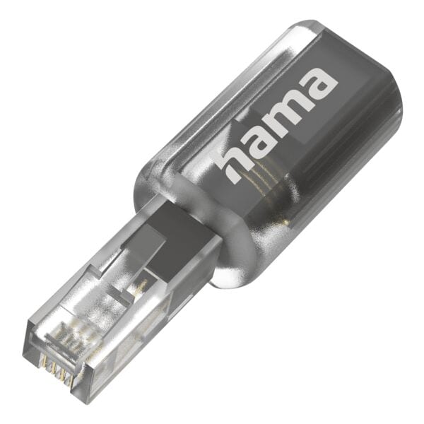 Hama Anti-Twist-Adapter (transparent-schwarz)