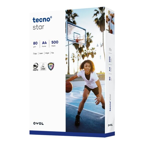 tecno Kopierpapier »Star« weiß
