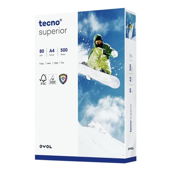 tecno Kopierpapier »Superior« R A4 weiß