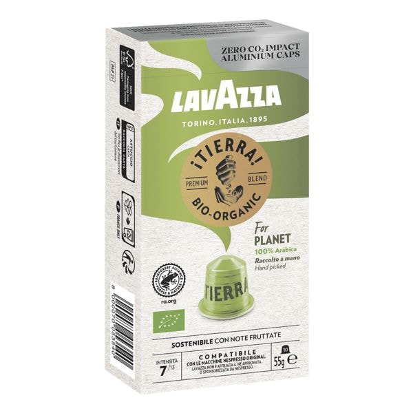 Lavazza 10er-Pack BIO Kaffeekapseln »Tierra for Planet« 55 g