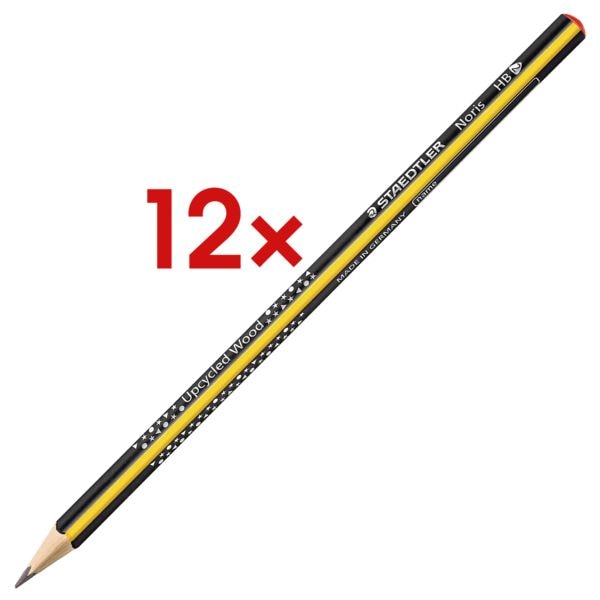 Staedtler 12x Bleistift »Noris 183-HB« mehrfarbig