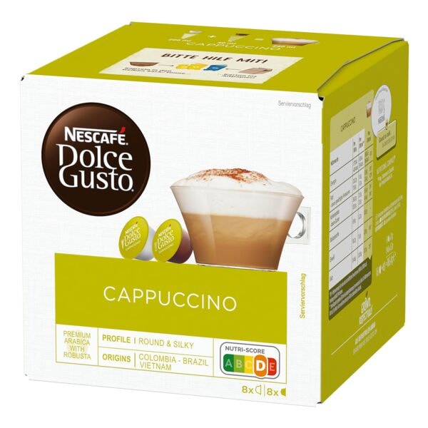 Nescafe Dolce Gusto Dolce Gusto »Cappuccino« - 2x 8 Kapseln braun