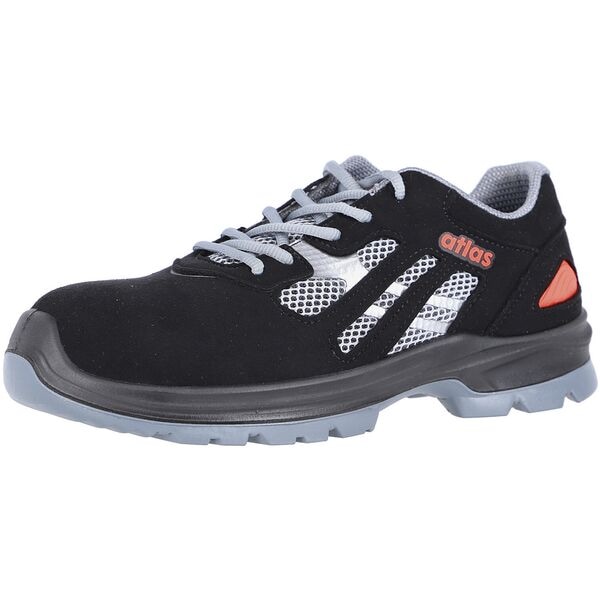 atlas S1P Sicherheitshalbschuh »S1P FLASH 2005 XP« Größe 42 Weite 10 schwarz schwarz