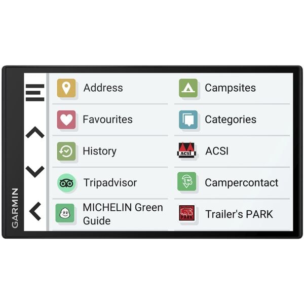 GARMIN Navigationsgerät »Camper 795 MT-D EU« 17,7 cm (7,0 Zoll) schwarz, 17.3x9.9x1.9 cm