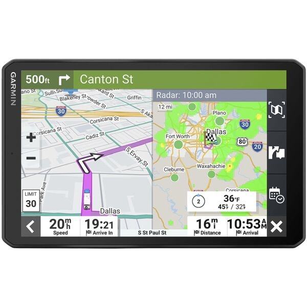 GARMIN Navigationsgerät »CAMPER 895 MT-S« 20,3 cm (8,0 Zoll) schwarz
