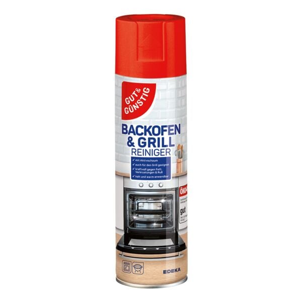 Gut & Günstig Backofen & Grill Reiniger Aktivschaum 500ml