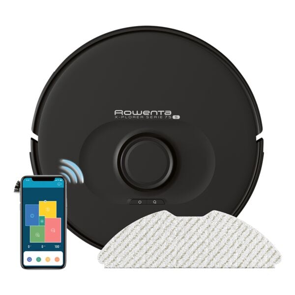 Rowenta Saugroboter »X-Plorer 75S« schwarz